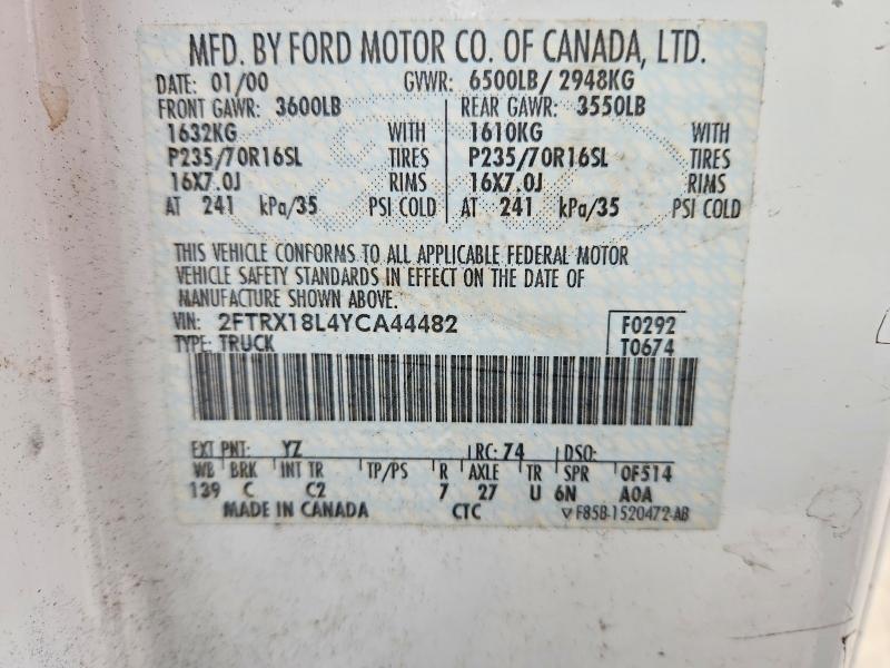 2000 Ford F150