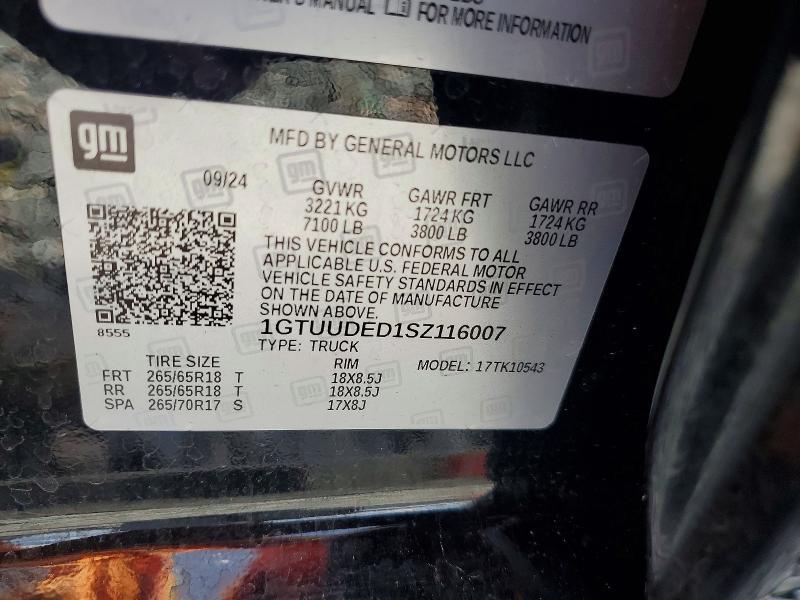 2025 GMC Sierra K1500 SLT