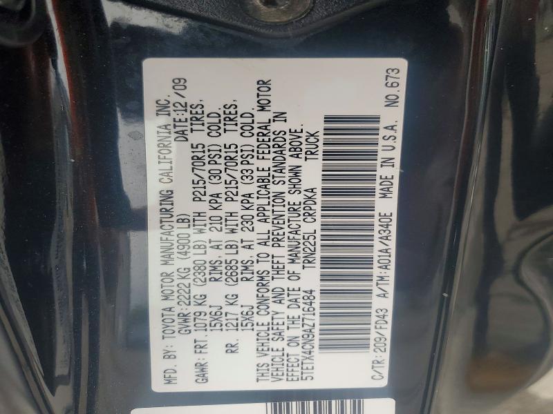 2010 Toyota Tacoma Base