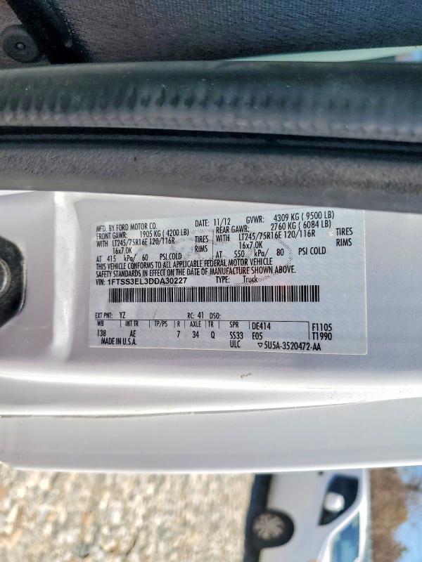 2013 Ford Econoline E350 Super Duty Van