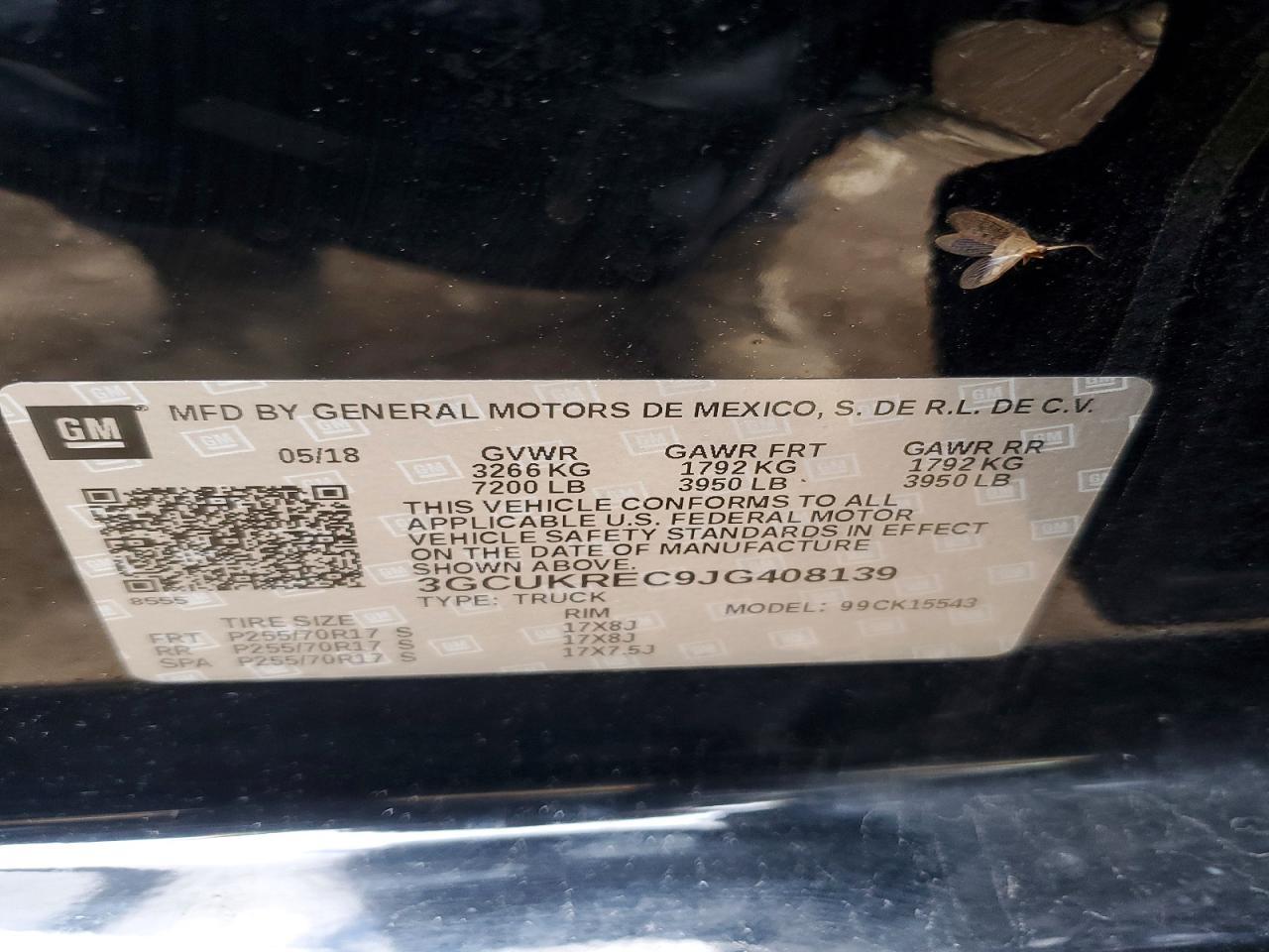 2018 Chevrolet Silverado K1500 LT