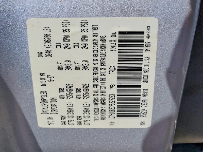 2007 Dodge RAM 1500 ST