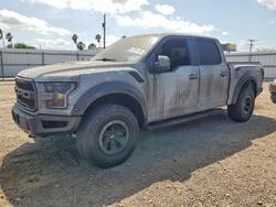 Salvage cars for sale from Copart Mercedes, TX: 2017 Ford F-150 Raptor Supercr