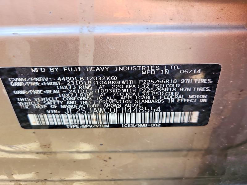 2015 Subaru Forester 2.5i Touring