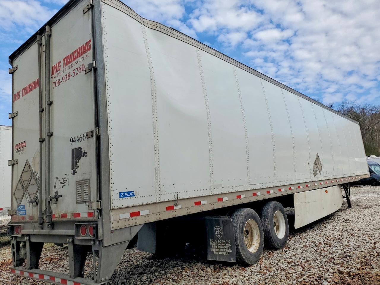 2019 Stoughton Zgpvw-535T-S-C-AR DRY Van Trailer