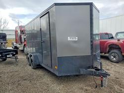 Salvage cars for sale from Copart Davison, MI: 2026 Lbxc 2026 Darkhorse Cargo DHW7X16TA35 Enclosed Cargo TR