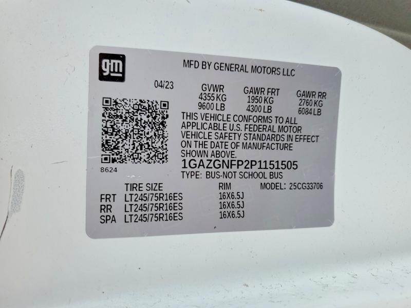 2023 Chevrolet Express G3500 ls