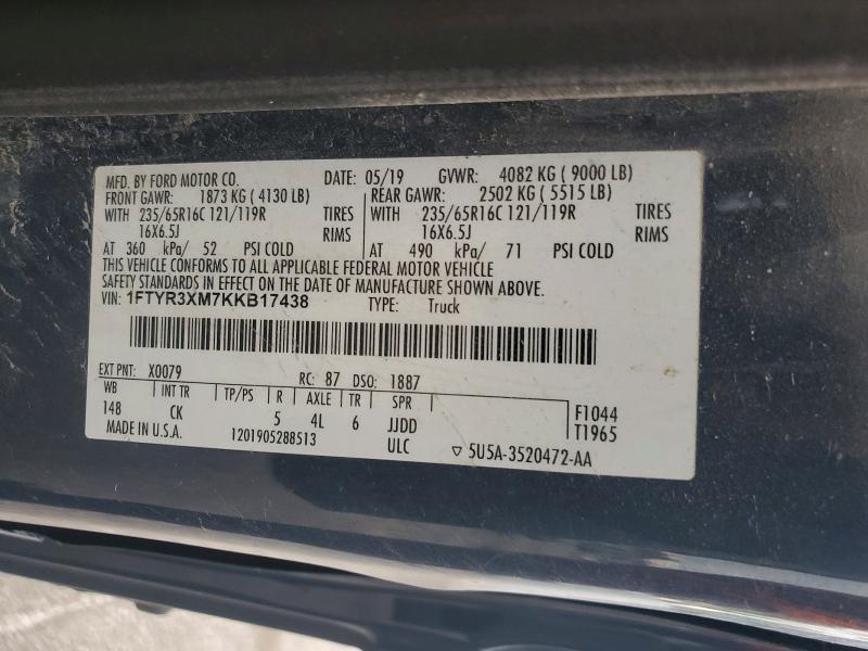 2019 Ford Transit T-250