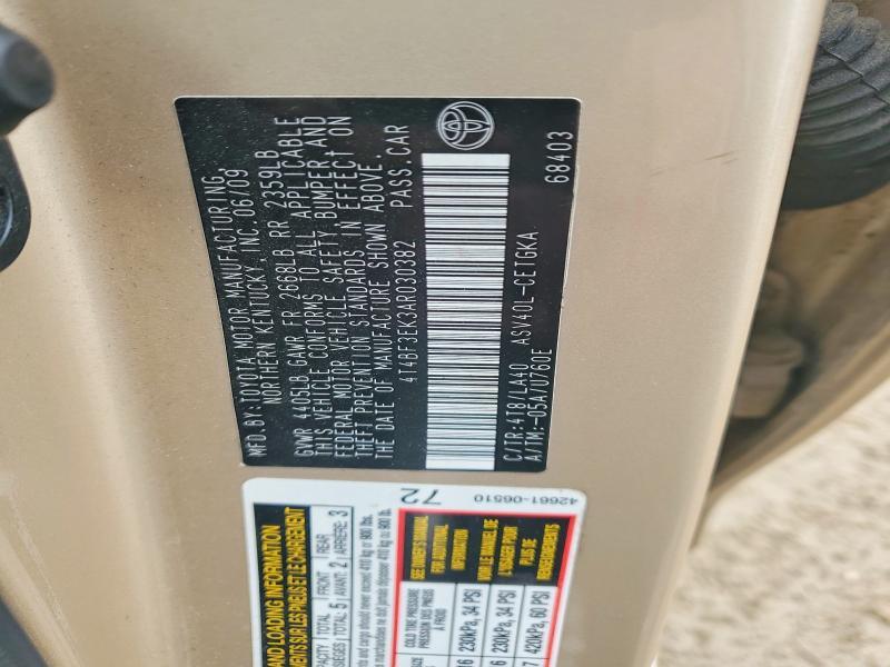 2010 Toyota Camry xle