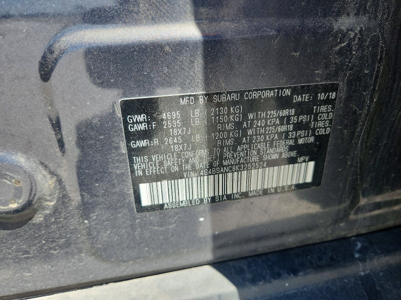 2019 Subaru Outback 2.5i Limited