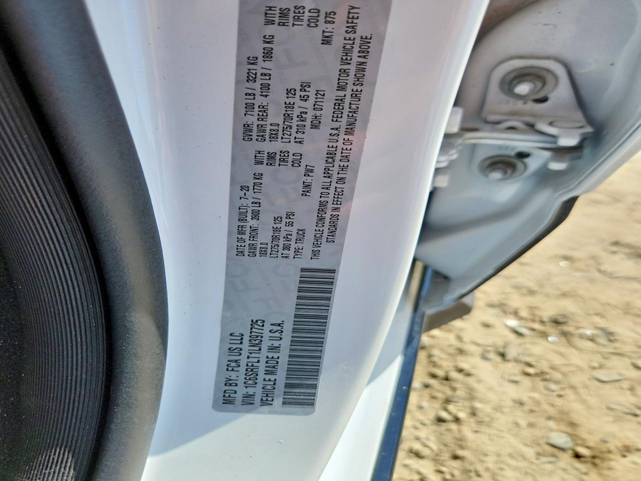 2020 Dodge RAM 1500 Rebel