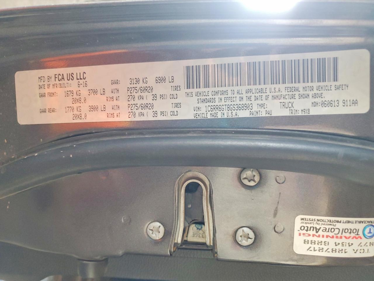 2016 Dodge RAM 1500 SLT