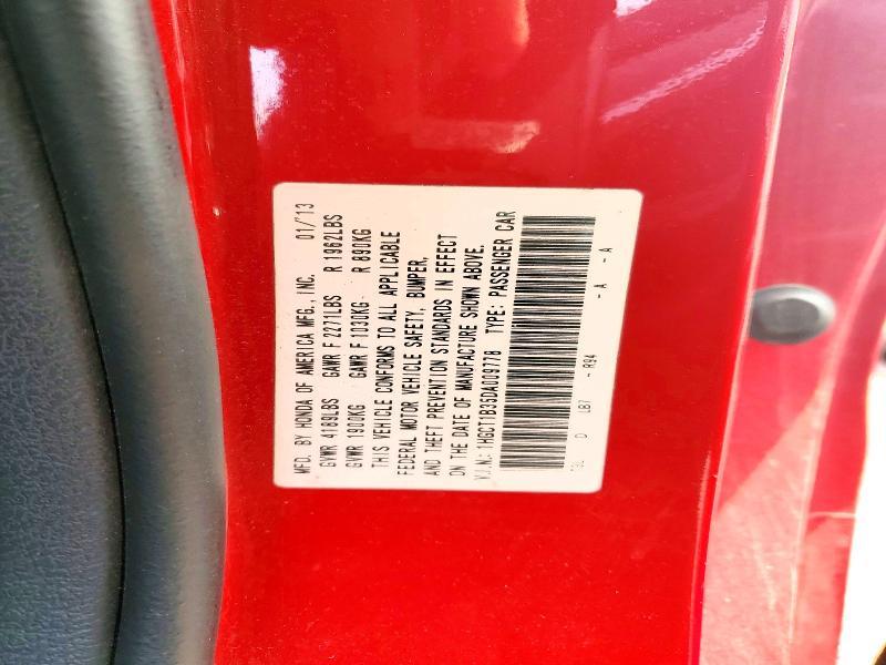 2013 Honda Accord Lx-s