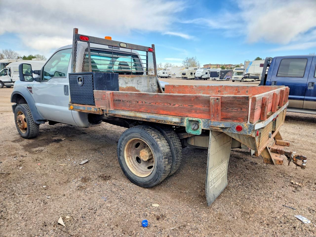 2008 Ford F550 Super Duty Flatbed Truck