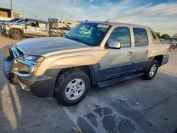 Salvage trucks for sale at Grand Prairie, TX auction: 2005 Chevrolet Avalanche K1500