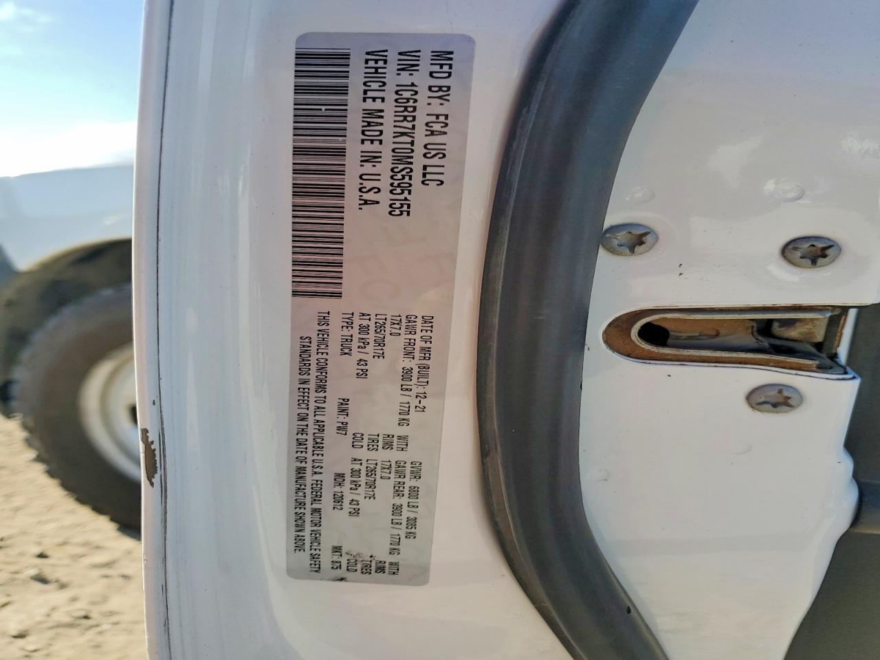 2021 Dodge RAM 1500 Classic Tradesman