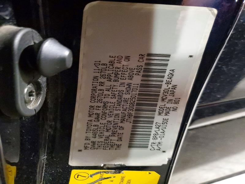 2002 Lexus Es 300 Base