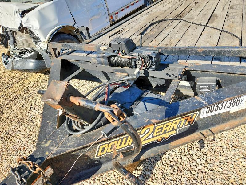 2021 Down To Earth DTE8236WCH7B Tilt Deck Equipment Trailer