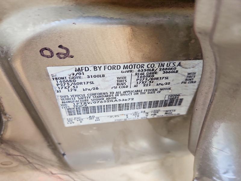 2002 Ford F150 Supercrew