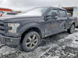 Ford salvage cars for sale: 2015 Ford F150 Supercrew