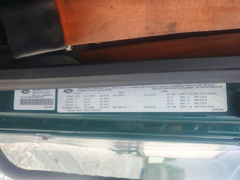 2017 Mack Cxu612 Semi Truck
