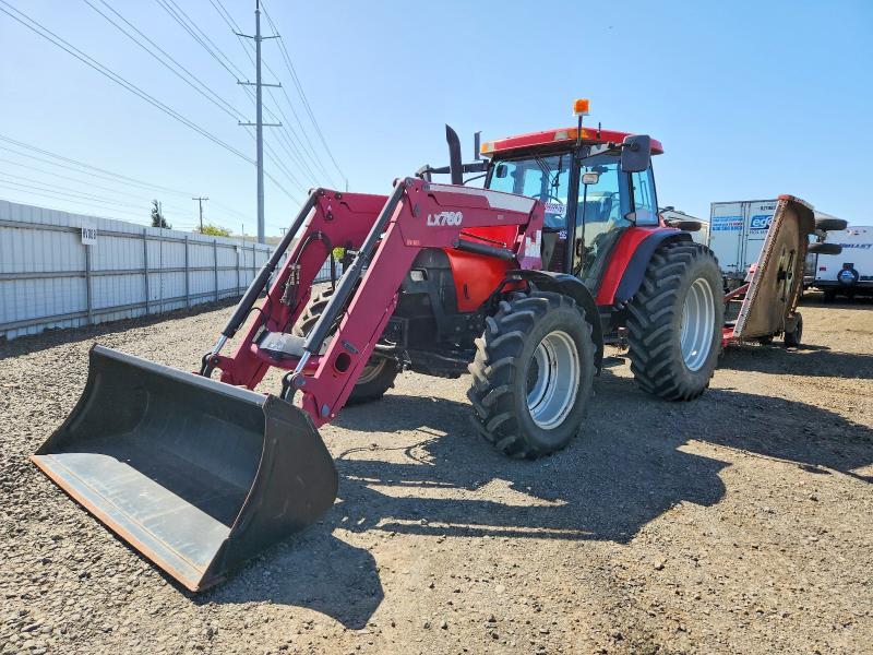 2006 Case LX760 Mfwd Tractor With A Batwing Rotary Mower
