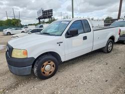Salvage trucks for sale at West Palm Beach, FL auction: 2008 Ford F150