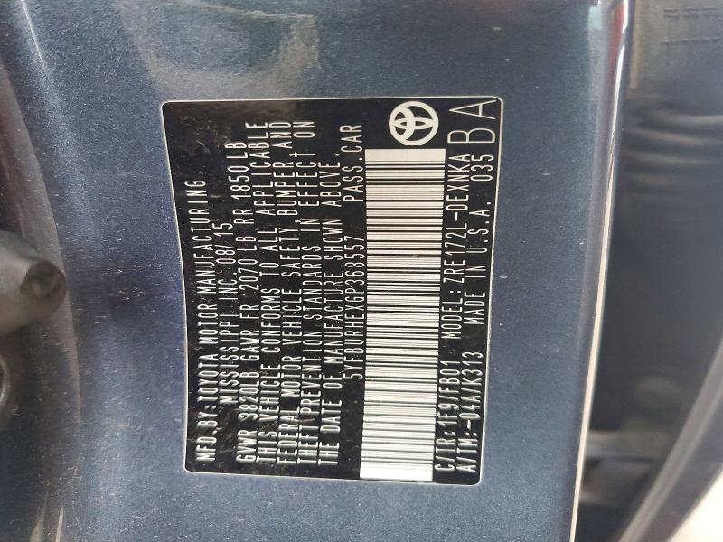 2016 Toyota Corolla le