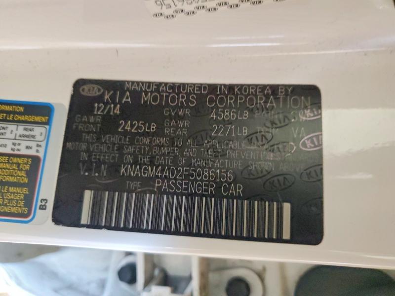 2015 KIA Optima Hybrid