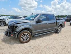 Salvage trucks for sale at Houston, TX auction: 2019 Ford F150 Supercrew