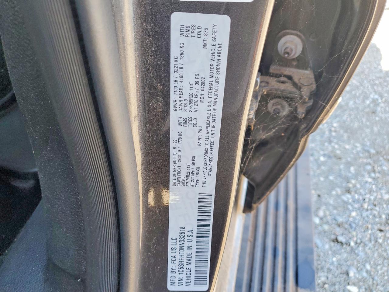 2022 Dodge RAM 1500 Limited