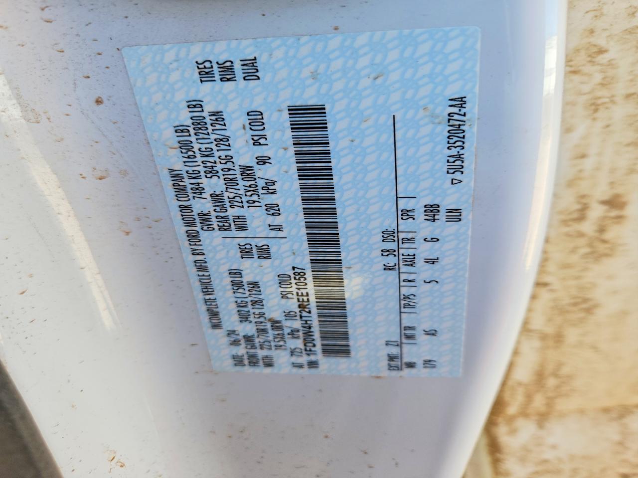 2024 Ford F450 Super Duty Truck Cab AND Chassis