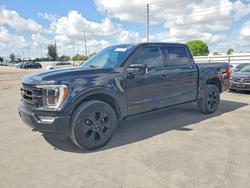 Salvage trucks for sale at Miami, FL auction: 2022 Ford F150 Supercrew
