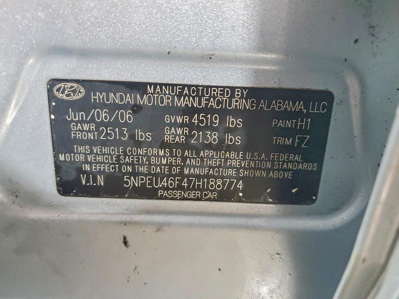 2007 Hyundai Sonata se