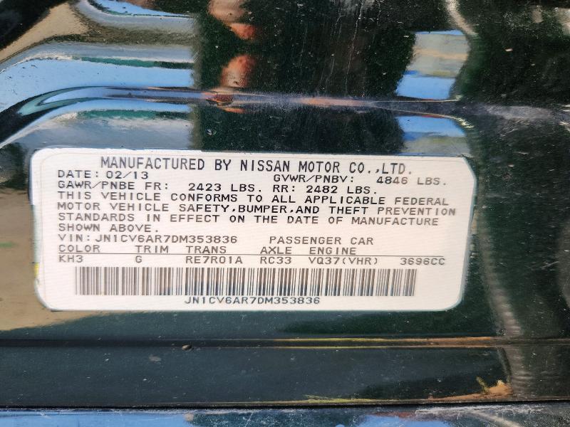 2013 Infiniti G37 Sedan x