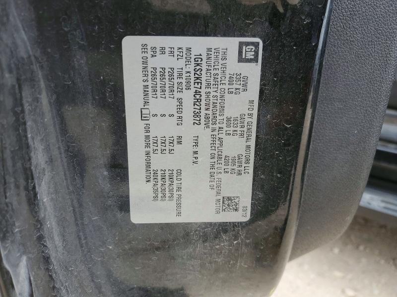 2012 GMC Yukon xl K1500 slt