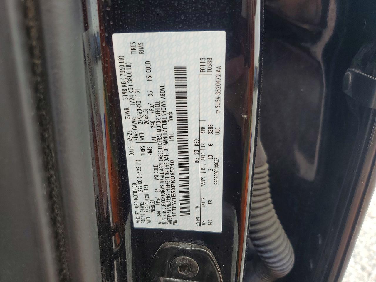 2023 Ford F150 Supercrew