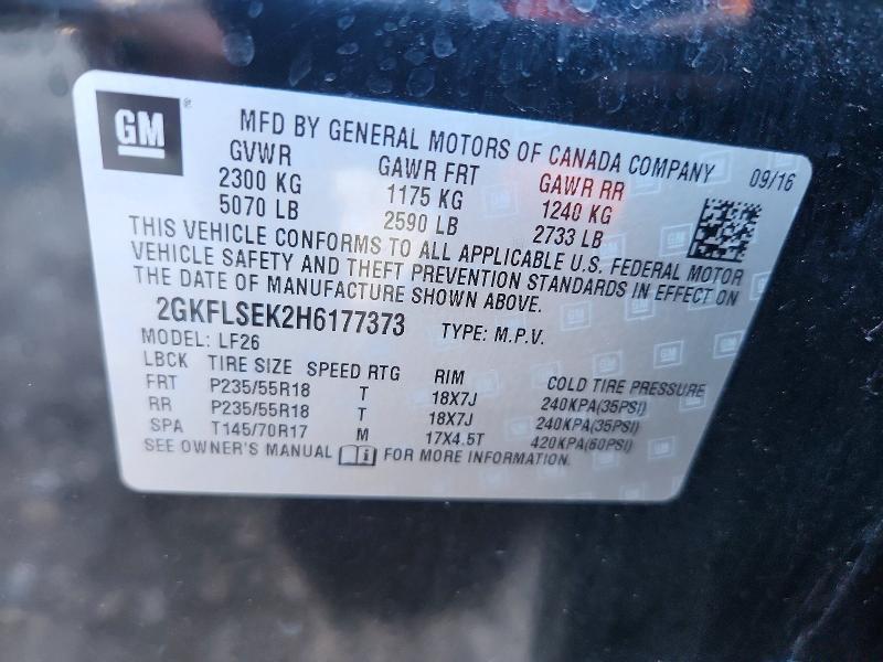 2017 GMC Terrain sle