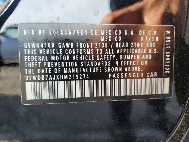 2017 Volkswagen Jetta se