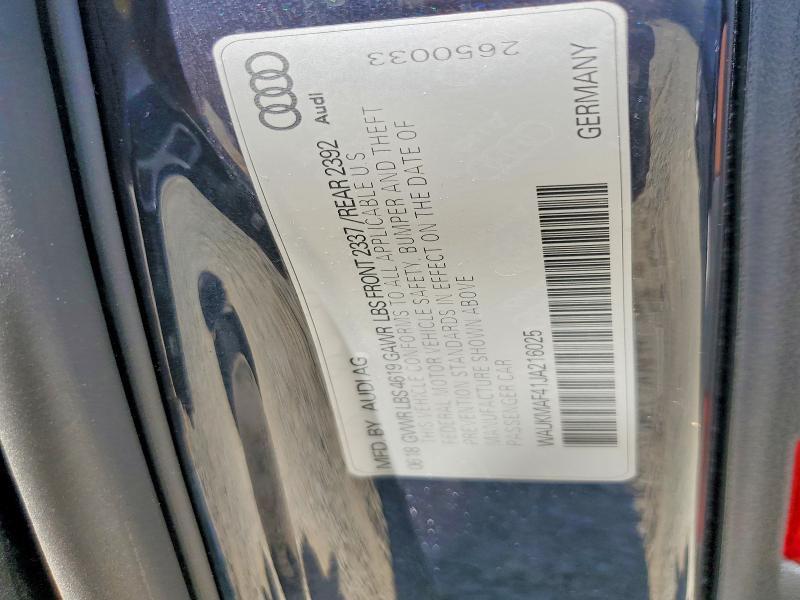 2018 Audi A4 Premium