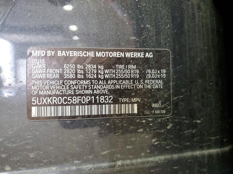 2015 BMW X5 Xdrive35i