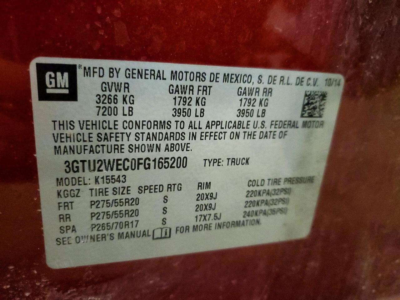2015 GMC Sierra K1500 Denali