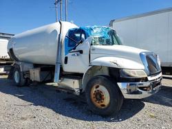 Salvage trucks for sale at Leroy, NY auction: 2016 International 4400 Propane Delivery Truck