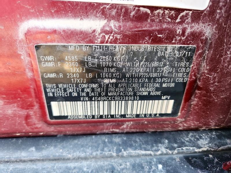 2011 Subaru Outback 2.5i Limited