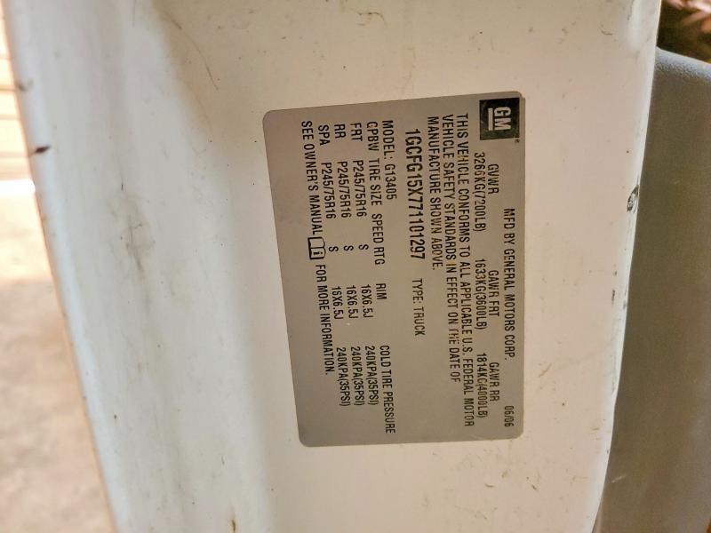 2007 Chev Express G1500