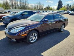 Lexus salvage cars for sale: 2002 Lexus Es 300