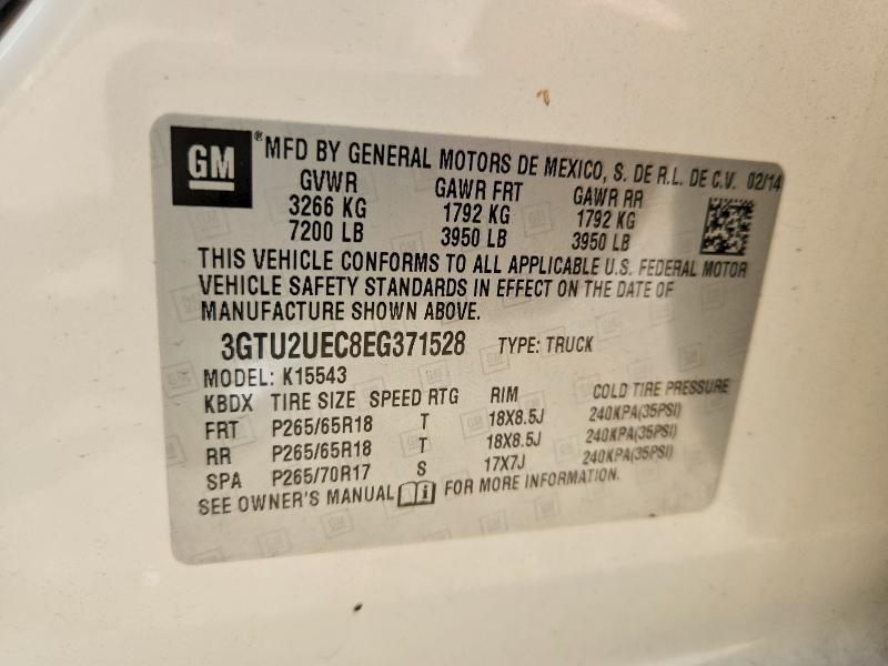 2014 GMC Sierra K1500 SLE