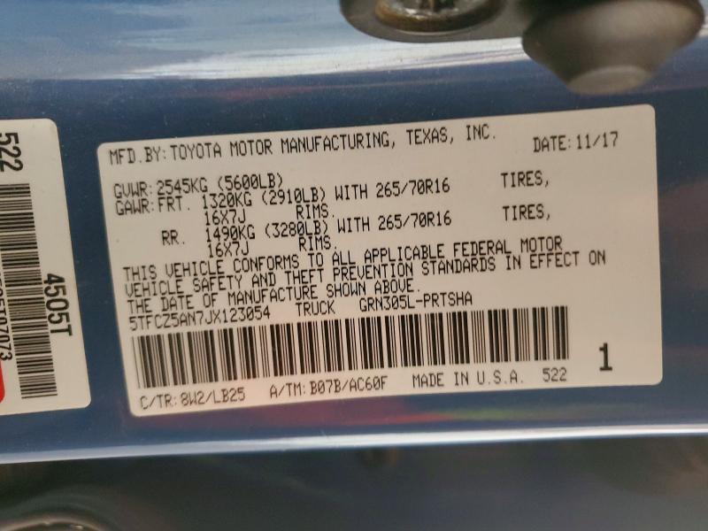 2018 Toyota Tacoma TRD PRO