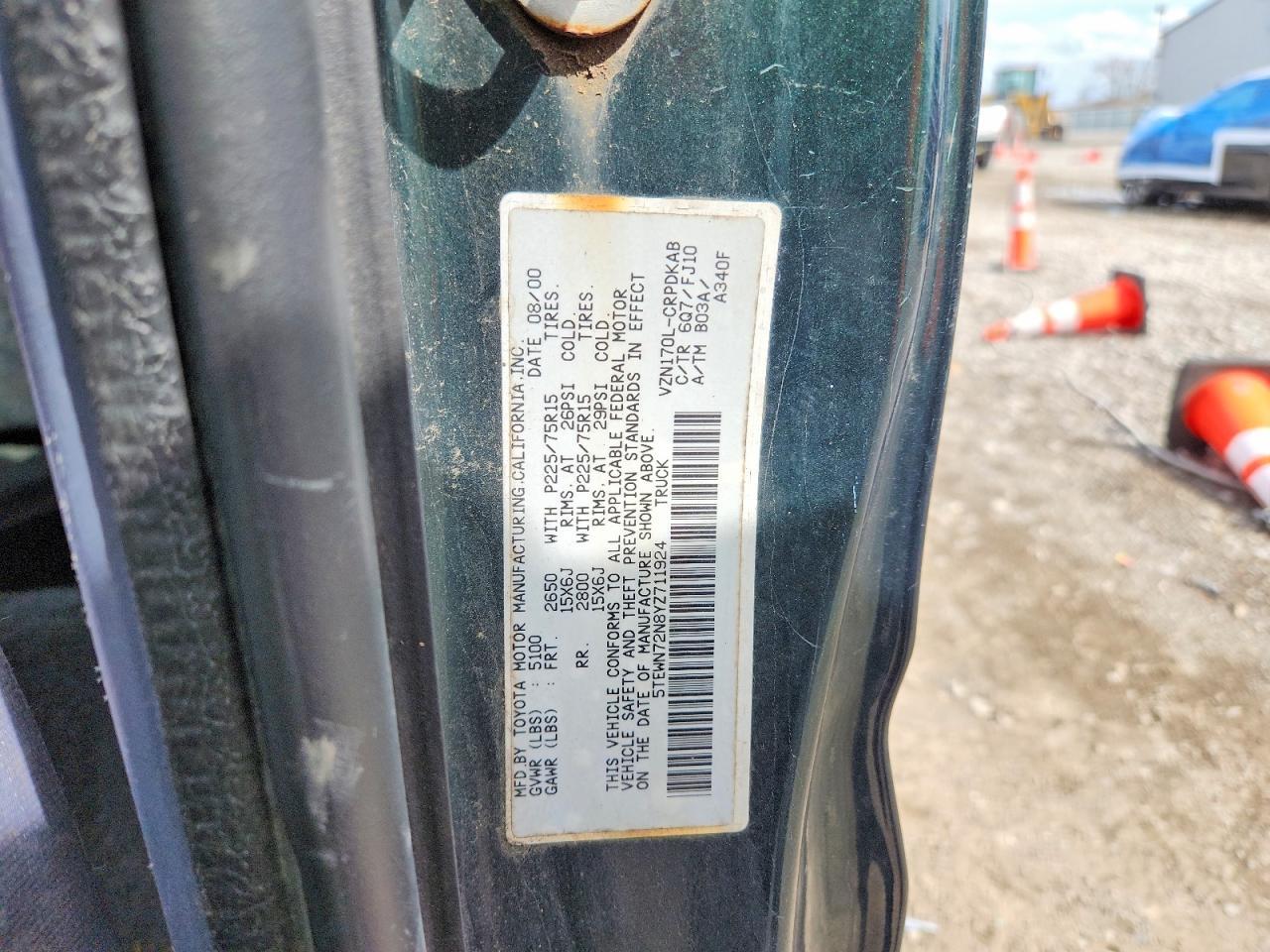 2000 Toyota Tacoma V6