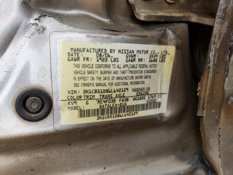 2006 Nissan Sentra 1.8